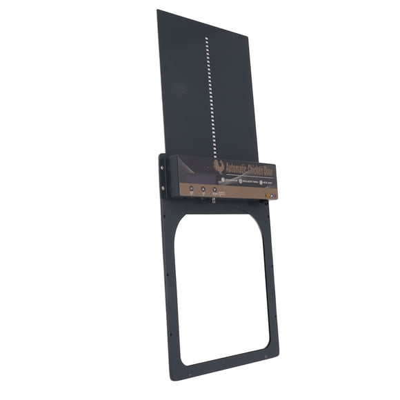 Puerta Automática Para Pollos Con Control Remoto, Puerta Para Gallinero Con Sensor De Luz, Temporizador, Puerta De Aluminio Para Aves De Corral Para Pollos, Patos,