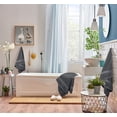 thumbnail image 6 of Towel Set 600 GSM 8Pc - 2 Bath Towels 2 Hand Towels 4 Washcloths Utopia Towels - Grey, 6 of 9