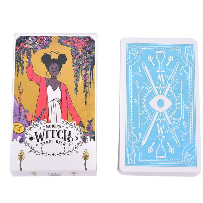 varm Forstyrret Ændringer fra Modern Witch Tarot Card Deck All Female Rider Waite Imagery Party Game Gift  - Walmart.com