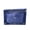Navy, variant on XIAOLE Zippered Binder Fabric Pencil Pouch 3 Rings With Clear Window, Three Hole Pencil Case Oxford Cloth Double-Layer Mesh, Large Capacity Pencil Case, Cosmetic Bag, Brown