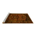 thumbnail image 2 of Ahgly Company Machine Washable Indoor Rectangle Persian Yellow Traditional Area Rugs, 7' x 9', 2 of 4