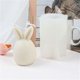 thumbnail image 1 of Easter Bunny Silicone Moulds, 3D Rabbit Candle Moulds, Soap Moulds, Silicone Baking Mould, Ears, Rabbit Mould for Cake, Chocolate, Soap, Wax Candles, 1 of 3