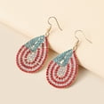 thumbnail image 3 of BNNG 4th of July Earrings for Women USA American Flag Dangle Shining Teardrop Drop Earrings For Women Patriotic 4th Of July Independence Day Gift Sparkling Rhinestone Vintage Earrings, 3 of 4