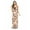 Beige / Chocolate, variant on Riviera Sun Women's Tie Dye Maxi Dress – Boho Beach & Summer Spaghetti Strap Sundress (Black, 2X)