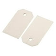 thumbnail image 5 of 100 Pieces Natural Unfinished Wooden Gift Tags Chalkboard Wedding Message Board Christmas Tree Ornament for Party Favors DIY Craft 56x30mm, 5 of 8