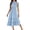C-Blue239, variant on DHFJKG Summer Dresses For Women Casual Sleeveless Midi Dress Ruffle Hem Smocked Waist Flowy A-Line Beach Vacation Sundress Stylish Dresses