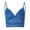 #-Blue, variant on PATLOLLAV Womens Plus Size Vest Crop Wireless Bra Lingerie Sexy V-Neck Underwear Camisole