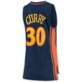 thumbnail image 3 of Women's Mitchell & Ness Stephen Curry Navy Golden State Warriors 2009-10 Hardwood Classics Swingman Jersey, 3 of 3