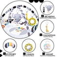 thumbnail image 2 of TFDER - Tapete de juego para gimnasio para bebé, tapete 5 en 1 y gimnasio de actividades, tapete de bola lavable, tapete de juego infantil con juguetes desmontables para exploración sensorial y, 2 of 5