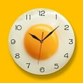 thumbnail image 4 of QTOCIO Graphic Breakfast Themed Wall Clock Kitchen Clock Home Living Room Decoration Wall Clock, 4 of 9