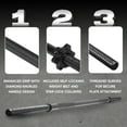 thumbnail image 6 of Yes4All 480LB Standard Straight Barbell 60", Weight Bar 1" Diameter - Star Lock Collars & Rubber Ring for Deadlifts, Squats, 6 of 6