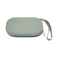 thumbnail image 1 of Hioecau Trousse de Maquillage Ovale en Silicone, Sac de Rangement Imperméable, Pochette Cosmétique à Fermeture Éclair pour Articles de Toilette, Rouges à Lèvres, Clés, Bijoux, 1 of 8