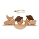 thumbnail image 5 of Juegos de bloques de equilibrio, juego de equilibrio de madera, juguetes de desarrollo para bebés Aprendizaje educativo temprano Juguetes de bloques estrella Hugo Juguetes apiladores, 5 of 9