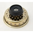 thumbnail image 2 of Replacement Basket for Kitchen Sink Strainers Polish Brass Finish - By Plumb USA, 2 of 2