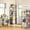 Black, variant on M MZG 5-Shelf Shelving Unit - Heavy Duty Storage Shelving, Metal Wire Shelving, Storage Organizer Standing Rack for Kitchen, Office and Garage (Black, 5 Tier, 11.8" D × 17.7" W × 55" H)