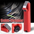 thumbnail image 4 of Practical Cable Wire Stripper Pliers Electricians Crimping Tool Copper Cutter Self-adjusting 8-28mm Convenience, 4 of 5