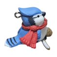 thumbnail image 5 of Hallmark Keepsake Christmas Ornament 2020, Mini Cozy Lil' Critters Blue Jay Bird, 0.89", 5 of 8
