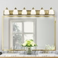 thumbnail image 4 of Livex Lighting Springfield 6 Bath Light in Antique Brass, 4 of 10