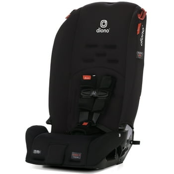 Diono Radian 3R All-in-One Convertible Car Seat, Slim Fit 3 Across, Black
