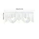 thumbnail image 3 of Xihbxyly Cortinas de Color Liso, Poliéster, Diseño Moderno y Sencillo, Decoración Versátil para Sala de Estar, Dormitorio y Cocina, Fácil Instalación, 140 X 45 Cm., 3 of 6