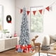 thumbnail image 4 of Árbol de Navidad Costway preiluminado 180 cm decoración navideña flocada 250 luces LED, 4 of 6