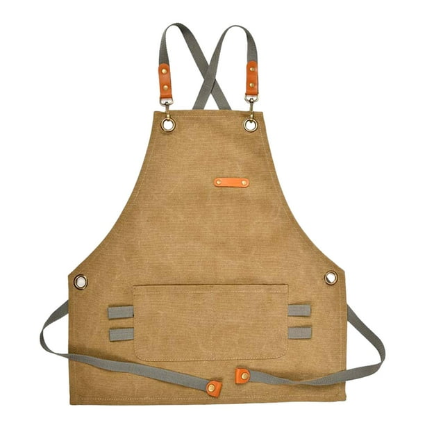 Delantal para pintar y hornear, delantal de chef para niños, delantal para pintar para niñas, juguetes para niños, Caqui