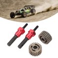thumbnail image 3 of RC Drive Shaft, Sturdy 8258 Gear 2pcs  for 1/10 RC Crawler Car, 3 of 7
