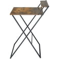 thumbnail image 4 of Urban Shop 2-Tier Wood and Steel Folding Desk, 4 of 5
