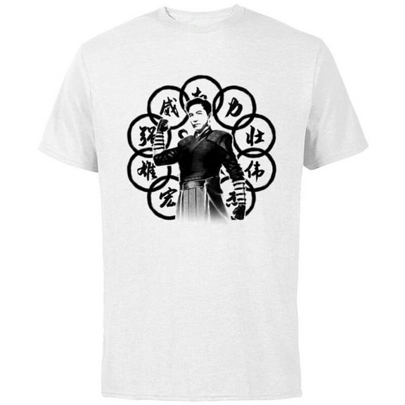Marvel Shang-Chi and The Legend of the Ten Rings Wenwu - Short Sleeve Cotton T-Shirt for Adults - Customized-White