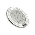thumbnail image 2 of PinMart's 22 Years of Service Award Employee Recognition Gift Lapel Pin - White, 2 of 2