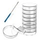 thumbnail image 1 of Placas de vidrio de borosilicato alto de 10 piezas con tapas Placas de Placas de Petri 100 mm Zulema Placas de Petri, 1 of 8