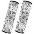 thumbnail image 2 of ALAZA Mandala Indian Flowers Ethnic Car Seat Belt Adjuster Neck Covers Shoulder Cushions Pads S, 2 of 8