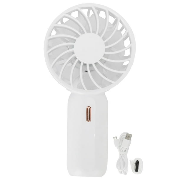 Ventilateur de cou, ventilateur portable rechargeable à piles 500mAh,  ventilateur personnel mains libres suspendu autour du cou ventilateurs,  petit