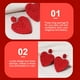 thumbnail image 5 of 1 par de pendientes de corazón para San Valentín, accesorios para las orejas, pendientes largos para niña, joyería, 5 of 6