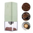 thumbnail image 3 of Generic Coffee Grinder, Electric Coffee Grinder Small Bean Grinder Square Grinder Adjustable Grinding Coarseness Support Usb Charging Mini Portable Built In Battery Black, 3 of 7