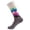 A-Grey216, variant on Socks Unisex Colorful Gradient Diamond Pattern Design British Style Crew Length Colorful Hosiery Socks Winter Footwear