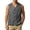 Dark Gray #1, variant on WULMLEO Mens Summer Casual Cotton Linen Vest Tanks Lightweight Sleeveless Beach Wedding Shirts Dark Gray Cotton-Linen Blend