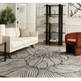 thumbnail image 3 of SAFAVIEH Metro Daragh Geometric Area Rug, Black/Ivory, 5' x 8', 3 of 9