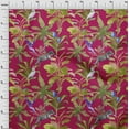 thumbnail image 4 of oneOone Silk Tabby Magenta Fabric Tropical Animal Craft Projects Decor Fabric Printed By The Yard 42 Inch Wide, 4 of 4