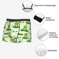 thumbnail image 3 of Pofeuu Cute Frog1 Print Men’s Boxer Briefs, Moisture-Wicking Underwear, Regular,Trunk-Small, 3 of 5