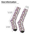 thumbnail image 2 of Pofeuu Rose Flowers Print Stockings, Adult Running Hiking Socks for Youth and Adult, 2 of 6
