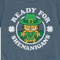 thumbnail image 3 of Garfield - Ready For Shenanigans - Toddler And Youth Short Sleeve Graphic T-Shirt, 3 of 5