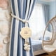 thumbnail image 3 of Abrazaderas De Cortina De Poliéster Alzapaños ajustables para cortinas, paquete de 1, color beige, transparente, con cordón de perlas, accesorios de decoración modernos y concisos. JASKFLY, 3 of 8