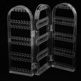 thumbnail image 1 of Estante Plegable de Joyería Del Tenedor Del Pendiente para El Colr Del Pendiente Del Perno Prisionero Del Oído 3 transparentes Yotijar Soporte para rack de pendientes, 1 of 10