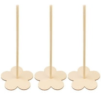 Zehuanyu 3 Pcs Cake Pop Stand Candy Cart Display Board Baby 30×10.8CM Khaki