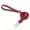 Burgundy Red, variant on Plutus Pet Heavy Duty Dog Leash with Lockable Aluminum Carabiner, 4/6 Feet Long, Double-Sided Reflective Nylon, Padded Handle, for Puppy, Small, Medium and Large Dogs (Pink, 4/5" x 6')