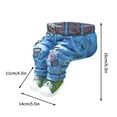 thumbnail image 3 of Unique Denim Pants Flower Pot, Decoration Resin Retro Jeans Shape Garden Figurines Planter, 2024 New Upgrade Outdoor Indoor Garden Planters, Cute DIY Flower Pots for Home Lawn Yard Decor, 3 of 3