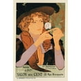thumbnail image 2 of Georges de Feure 14x18 Gold Ornate Wood Frame and Double Matted Museum Art Print Titled - 5E Exposition D’Art (1896), 2 of 4