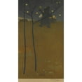 thumbnail image 2 of Vojtech Preissig 15x24 Black Ornate Framed Double Matted Museum Art Print Titled: Evening Bell, 2 of 5
