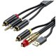 thumbnail image 2 of Digital Optical to Analog 3.5mm AUX Audio Cable Optical to Adapter Coaxial to Stereo L/R Audio Ampl, 2 of 5